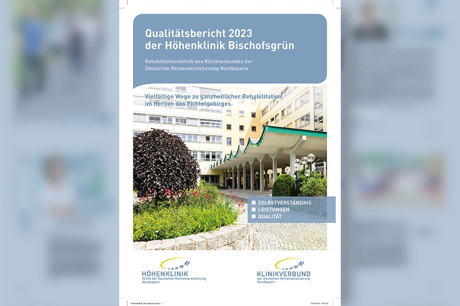 Ein Bild des Qualitätsberichts der Höhenklinik Bischofsgrün. Ein Bild des Qualitätsberichts der Höhenklinik Bischofsgrün.