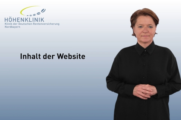 Startbild des Gebärdensprachefilms Inhaltsbeschreibung Startbild des Gebärdensprachefilms Inhaltsbeschreibung